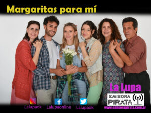 Flyer La Lupa margaritas para mi