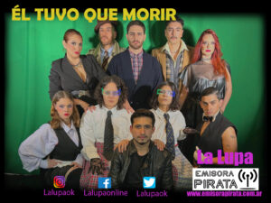 Flyer La Lupa el tuvo que morir