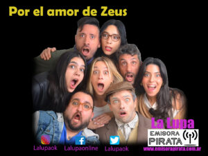 Flyer La Lupa por el amor de zeuz