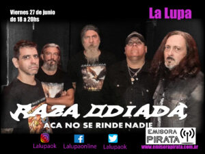 Flyer La Lupa raza odiaaaaaa